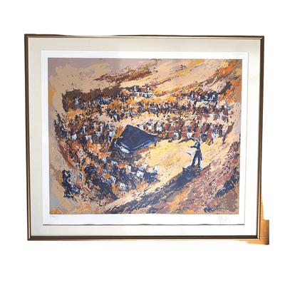Mark King "Concerto" Silkscreen 26/60 w/ purchase receipt