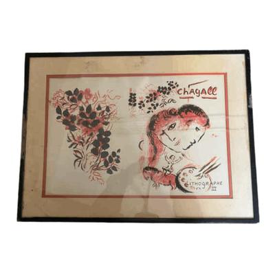 Marc Chagall "Lithographe III" 