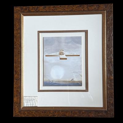 Salvador Dalí "The Cross" Lithograph w/ COA and appraisal