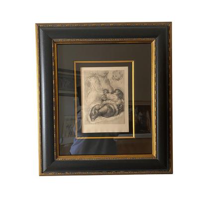 Pierre-Auguste Renoir "Nursing Mother" Heliogravure
