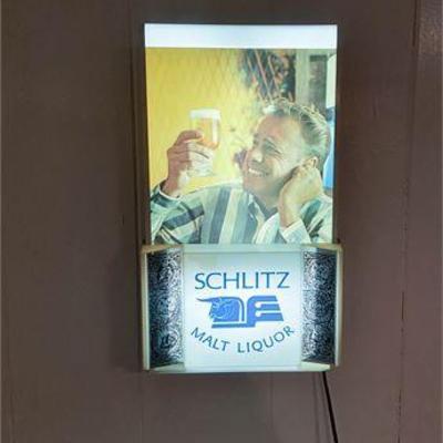 Vintage Lighted Schlitz Liquor Display Sign .jpg