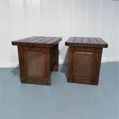 Mission Arts & Crafts Limbert Style End Tables .jpg