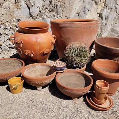 Big Terra Cotta Pots