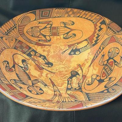 Signed Salvador Almazan, Maya Ortiz Pottery