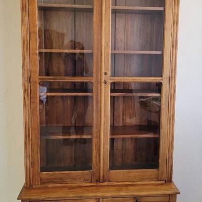 Rustic China Cabinet 