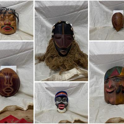 African & Native Folk Arts Masks 
