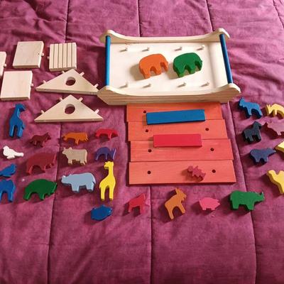 Vintage Child's Noah's Ark 