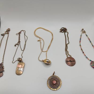 Vintage Michal Golan & Baer SF necklaces 