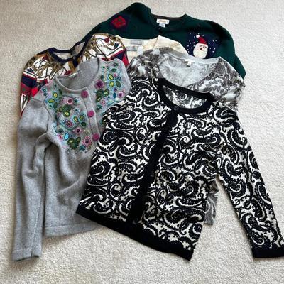 Finer Cardigans featuring Talbots & Claiborne