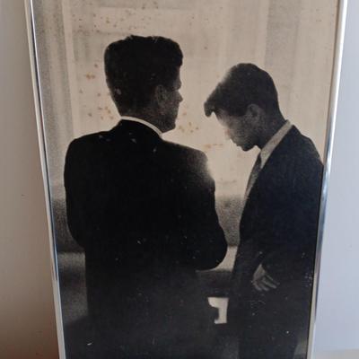 JFK & Bobby Kennedy Print Photo 