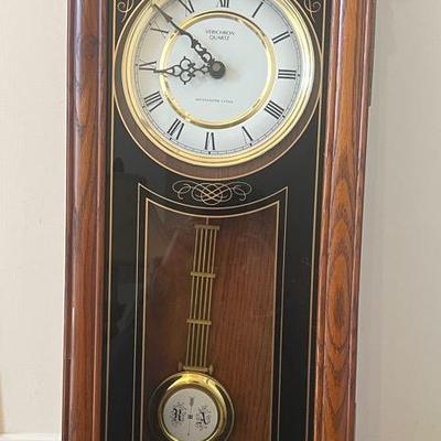 Westminster Chime Verichron Quartz Pendulum Clock