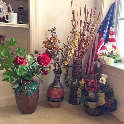 Faux Flower Decor #1