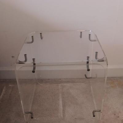 Vintage Acrylic Side Table 