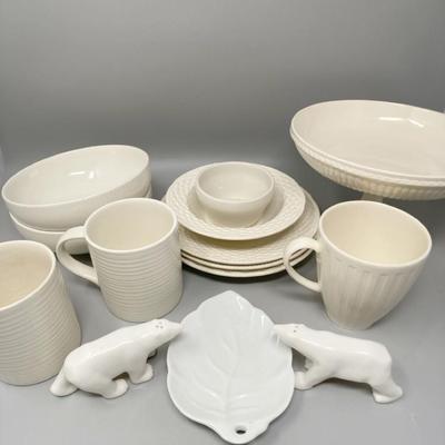 Not Quite White: Featuring Wedgewood & Mikasa
