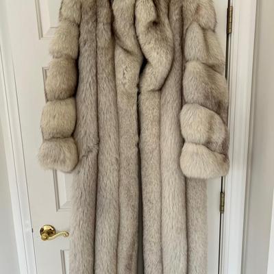 Blue Fox Full Length Saks Jandel Fur 