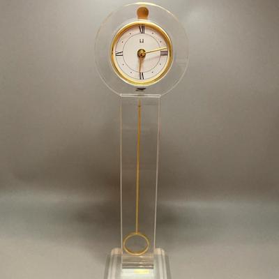 Hoya Lead Crystal Quartz Clock