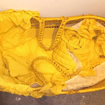 Wicker Bassinet Basket 