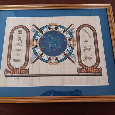 Egyptian Zodiac Painting 