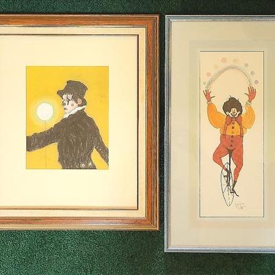P. Buckley Moss Print Plus Original Pastel (MBR)
