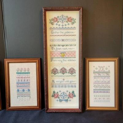 Embroidery Samplers - Lot 1 (BR2)