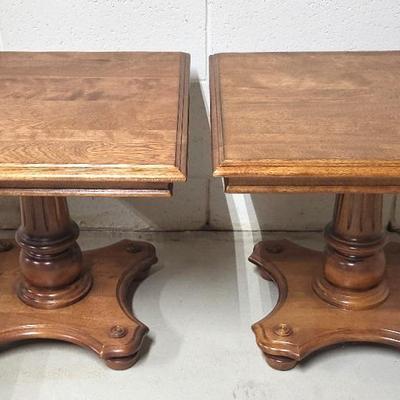 Side Tables by Ethan Allen (Basement)