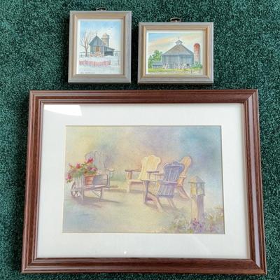 Bev Wichman Barn Watercolors & More (BR2)