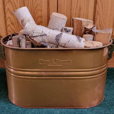 Plow & Hearth Boiling Tub w/ Wood (LR)