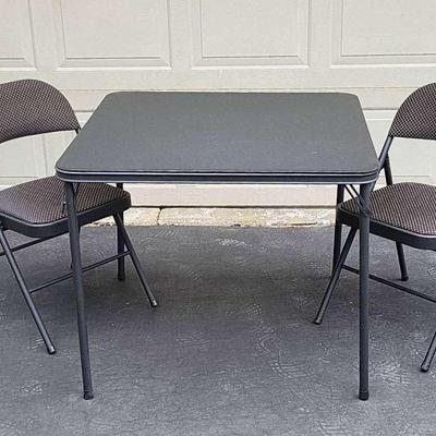 Card Table & (2) Chairs (LR)