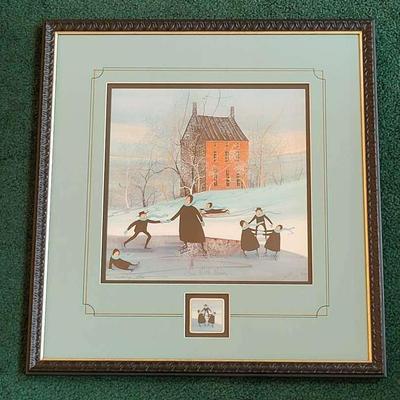 P. Buckley Moss Print - Fun with Mom (MBR)