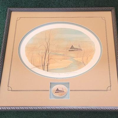 P. Buckley Moss Print - Serenity at Home (MBR)