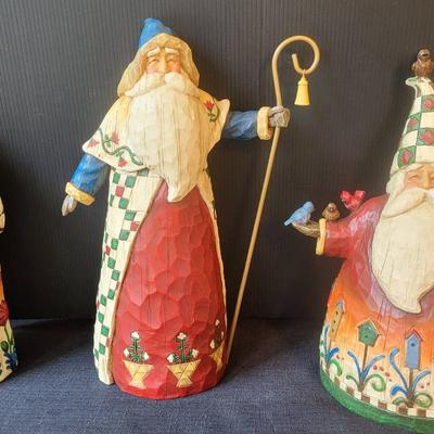 Jim Shore Santas (LR)