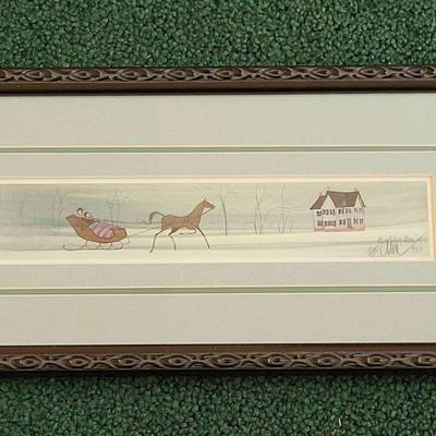P. Buckley Moss Print - Journey Home (MBR)