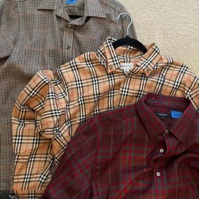 BURBERRY MEN;S SHIRTS