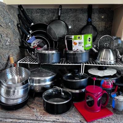POTS AND PANS==
MANY NEW