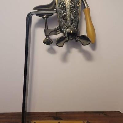 Large 24" Countertop LeGrape Wine Bottle Opener with Corkscrew