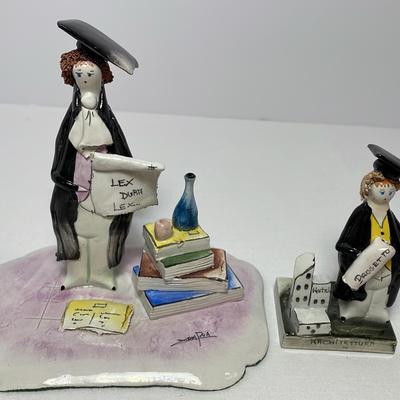 Graduation Figurines By Zampiva - Made In Italy Lot #1