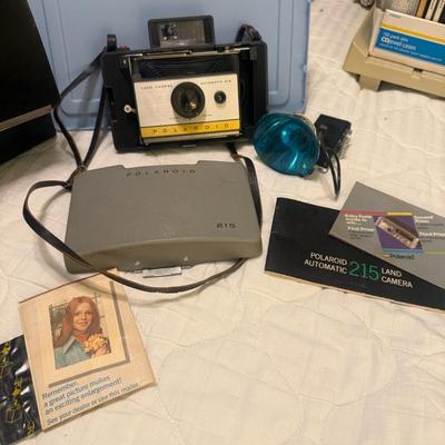 Original With Case And Flash Polaroid 215