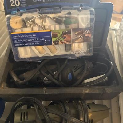 Dremel Rotary Tool Lot – 2 Tools + 20-Piece Polishing Kit