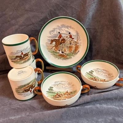 Spode England From Drawings By J.F Herring Sen 