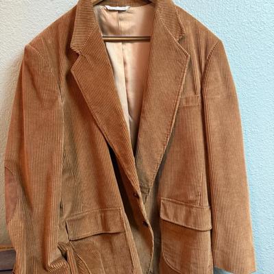 Lands End Men’s Corduroy Jacket Tall Xl 