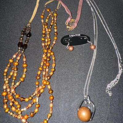 Copper Necklace Set 
