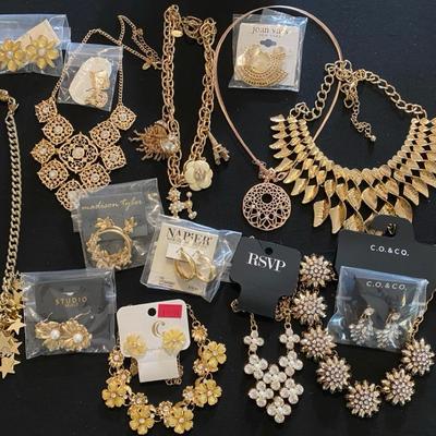 Gold Colored Jewelry 