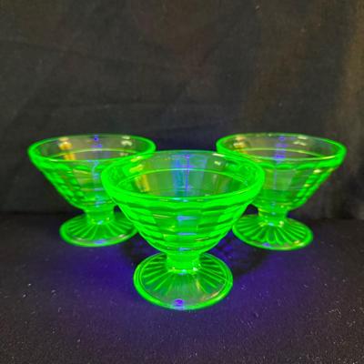 Uranium Sherbet Cups