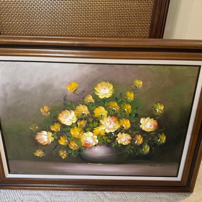 Yellow Roses By Irene Cox 