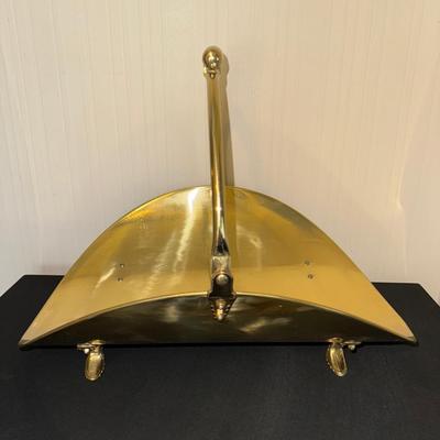 Brass Magazine Basket