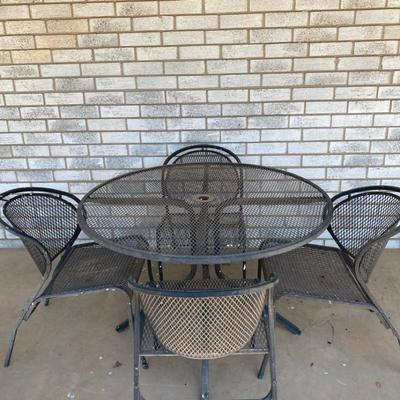Black Iron Table