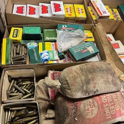 Ammo to be sold as 1 lot.  Pickup only - NO Shipping of this lot of ammo