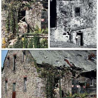 Chuck Bress Photography: Stone House- Study In Transition (3), Matted 16x20”
