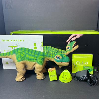 Ugobe Pleo Pet Robot Dinosaur In Box