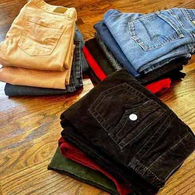 Womens Pants- American Eagle, Cabi, Liz Claiborne, Gloria Vanderbilt (sizes 4-10)